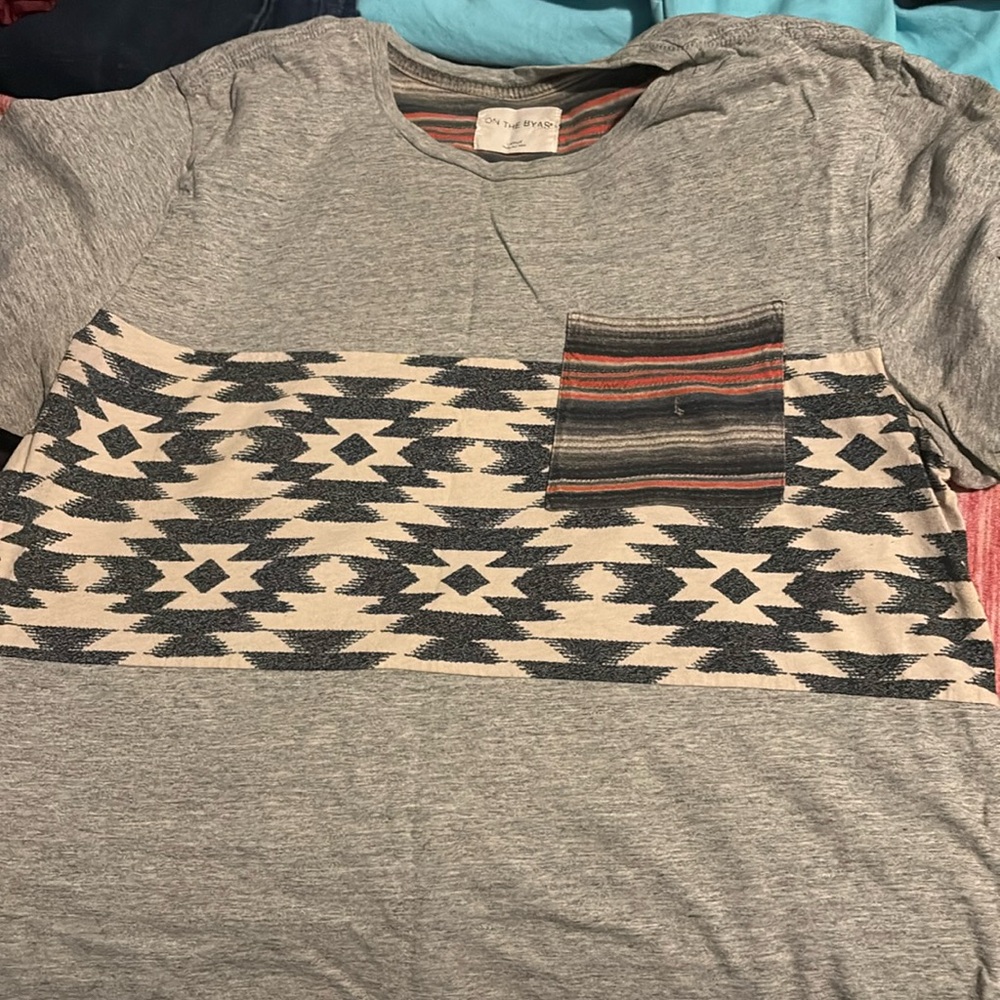 On the byas shirt